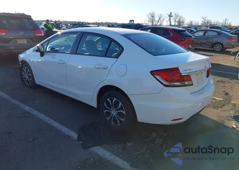 2013 Honda Civic Lx из США, поврежденный, VIN 19XFB2F51DE281337